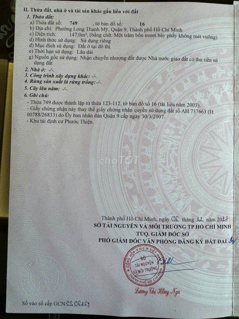 BÁN ĐẤT NỀN SỐ 18 ĐƯỜNG 3C KHU DÂN CƯ PHƯỚC THIỆN 7X21 147M2 - Ảnh 3