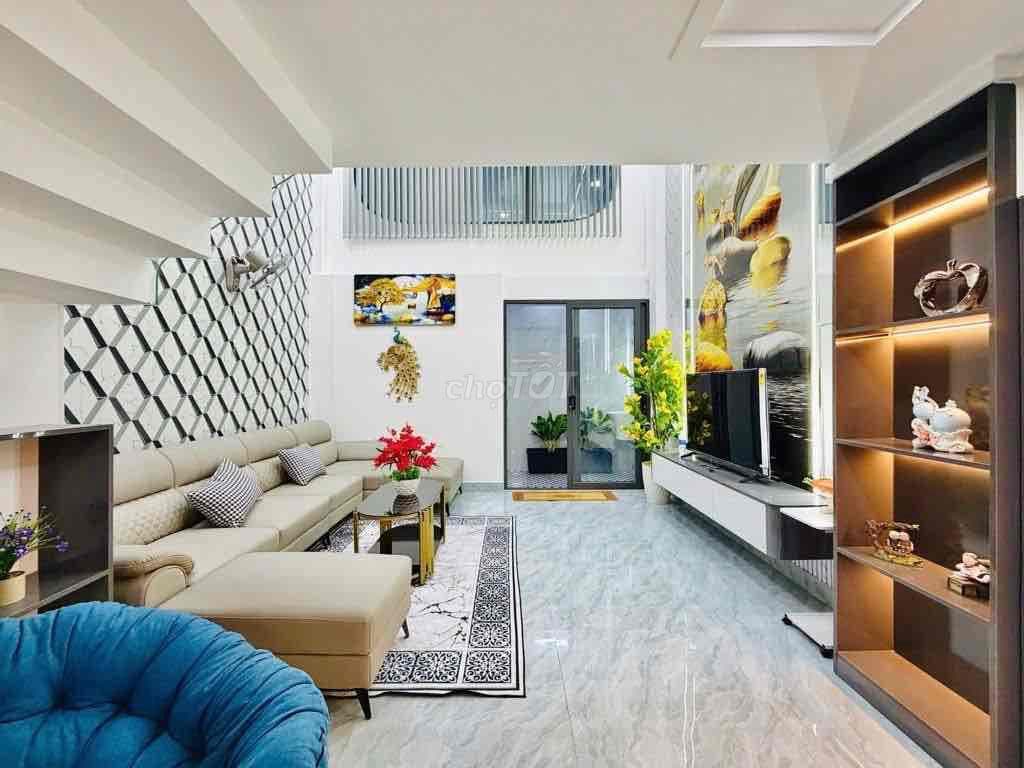 🏡 LONG NHÀ THẬT – BÁN NHÀ P12 , GV , 55M2 X 5 TẦNG , HẺM 5M OTO VÀO