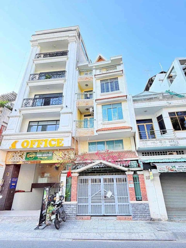 MẶT TIỀN NGANG LỚN (5m3 x 12m) 5 TẦNG HOÀ HƯNG Q10. GIÁ: 17.5 TỶ TL