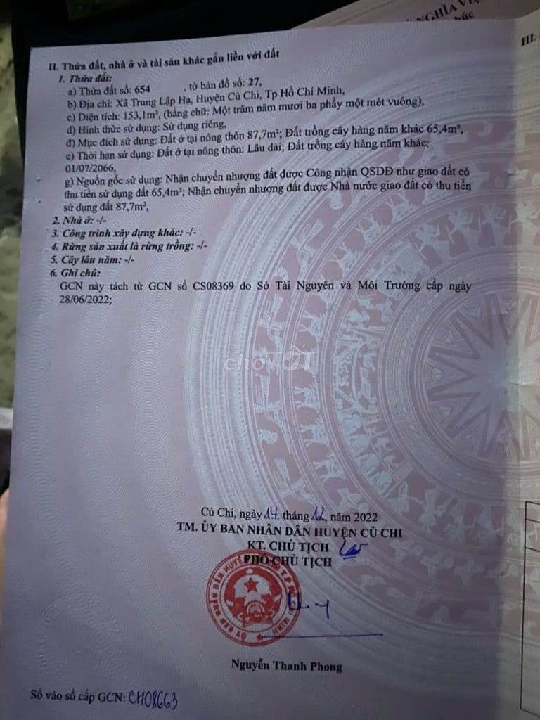 BÁN ĐẤT MẶT TIỀN TỈNH LỘ 2 NGAY NGÃ TƯ NGUYỄN THỊ RÀNH, VÀNH ĐAI 4 - Ảnh 3