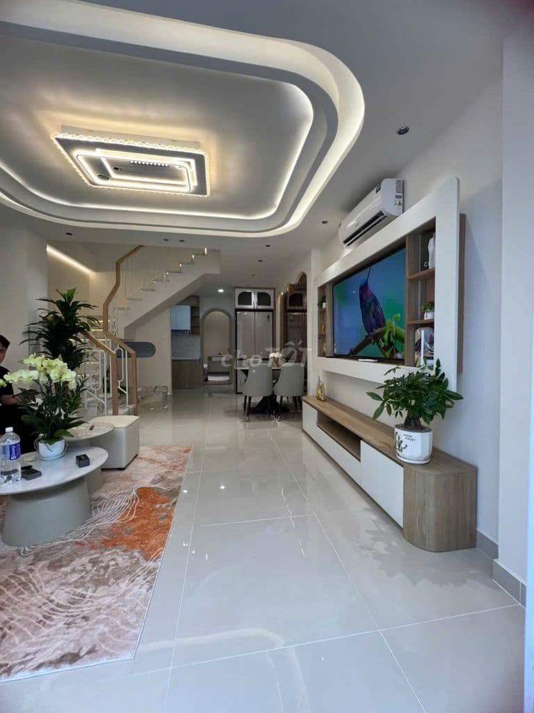 Hẻm Xe Hơi. Nhà mới 100%. Full nội thất cao cấp. 50m² đất. - Ảnh 3