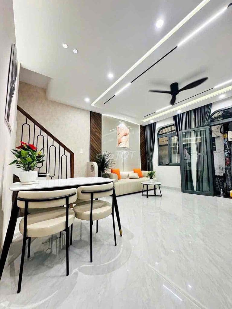 NHÀ PHỐ HIỆN ĐẠI VÀO Ở NGAY - SỔ HỒNG RIÊNG HẺM 1206 HUỲNH TẤN PHÁT - Ảnh 3