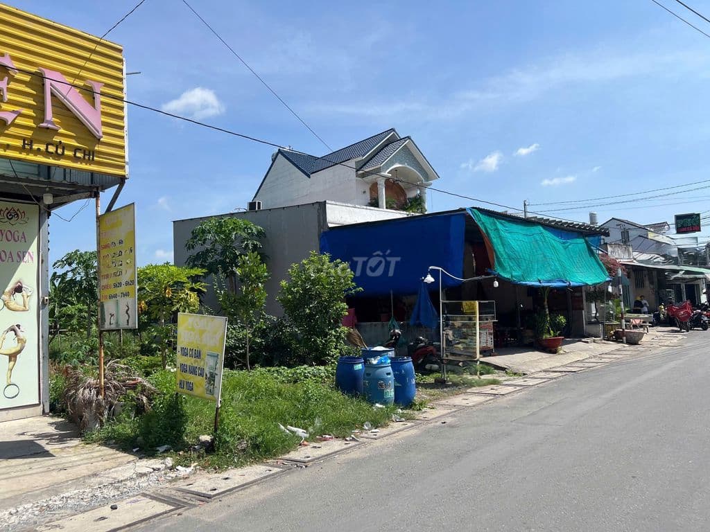 DT: 129m2/ 1 tỷ 250 triệu. Đất nằm ngay chợ Việt Kiều, Củ Chi. SHR - Ảnh 3