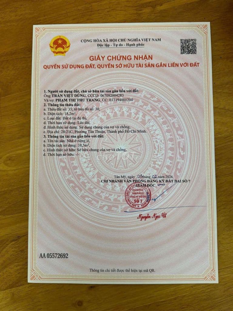 3x7 1 trệt một lầu nhà bán chính chủ
