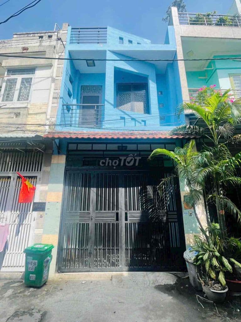 BÁN NHÀ 4M x 10M ĐÚC 1 LẦU HẺM XE HƠI THỚI AN 20. P THỚI AN . Q12