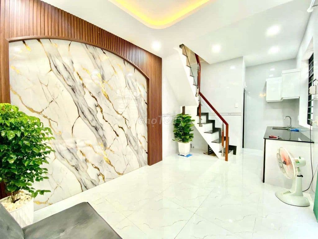 Hàng hiếm, Nhà nhỏ xinh 6x3,5m CN 19,2m2 Thới an 11 gần chợ - Ảnh 2