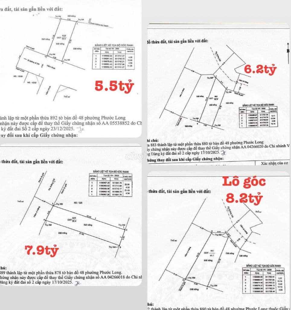 BÁN 6 NỀN F0 - HẺM 12 ĐƯỜNG 339 GIÁ TỐT - Ảnh 3