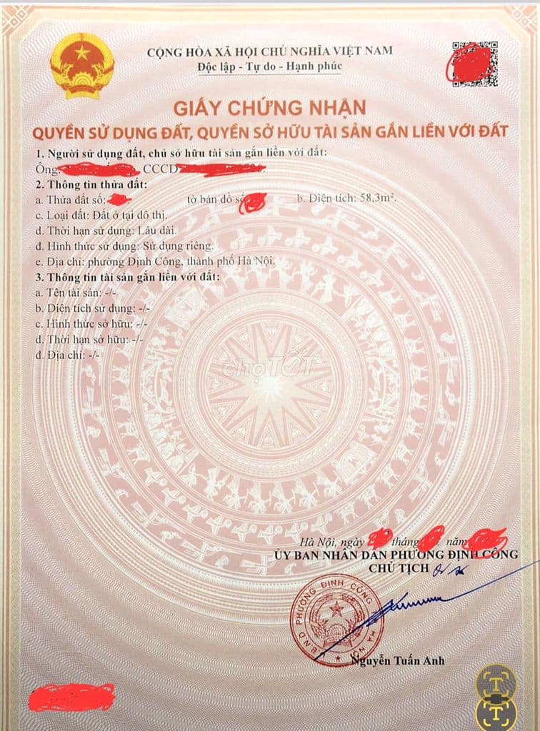 Bán đất thổ cư ngõ 192 đường Kim Giang, Hà Nội - Ảnh 2