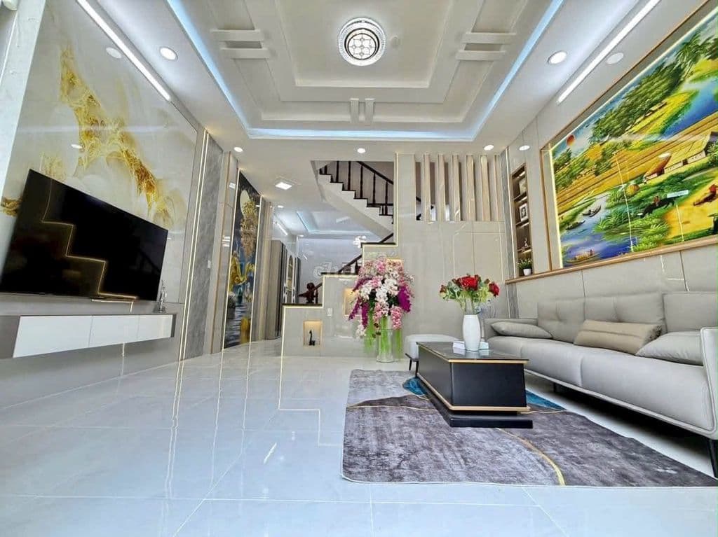 NHÀ 3 TẤM 4PN NGAY CHỢ BÌNH THÀNH BÌNH TÂN - Ảnh 2