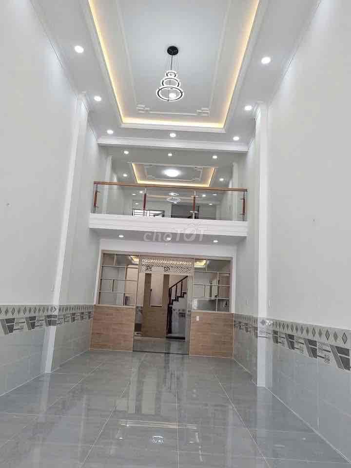 Nhà bán mặt tiền nguyễn ảnh thủ ngay ngã tư chợ hiệp thành 4,2-27m 3L - Ảnh 2