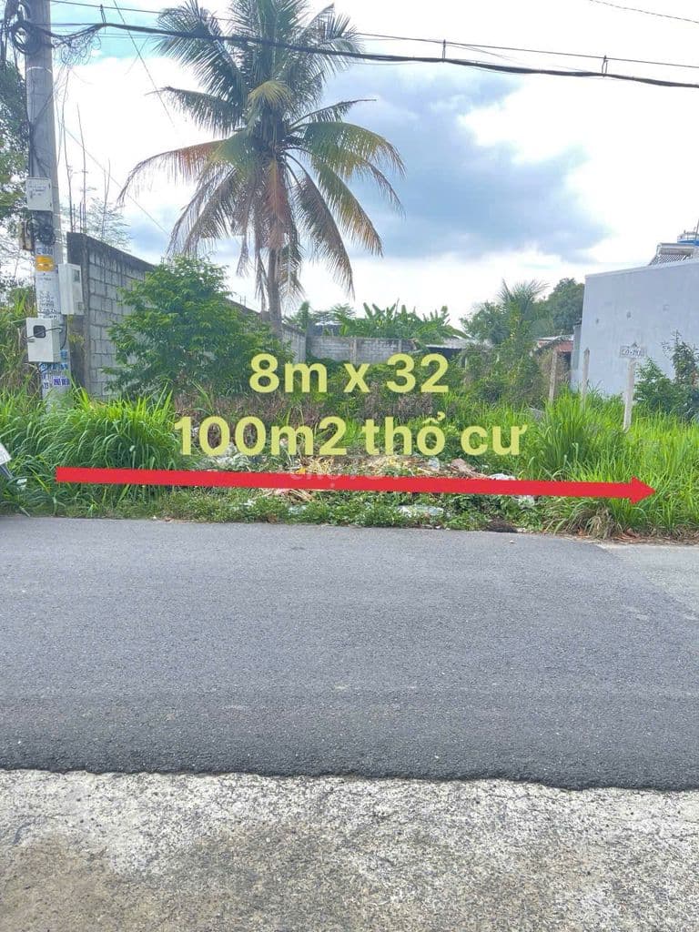 CHỦ NGỘP BÁN RẺ LÔ ĐẤT MẶT TIỀN ĐƯỜNG NHỰA GIÁ 800TR