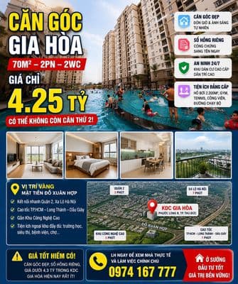 CĂN GÓC GIA HÒA 70M² - Ảnh 2