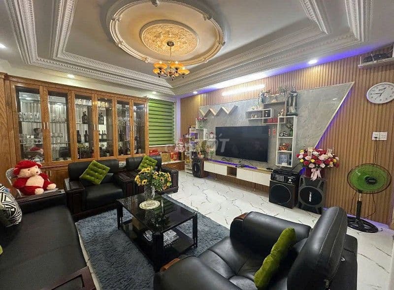 Bán nhà như biệt thự Nguyễn Ảnh Thủ, Tân Chành Hiệp,Q12, 74m2, 5 tầng - Ảnh 3