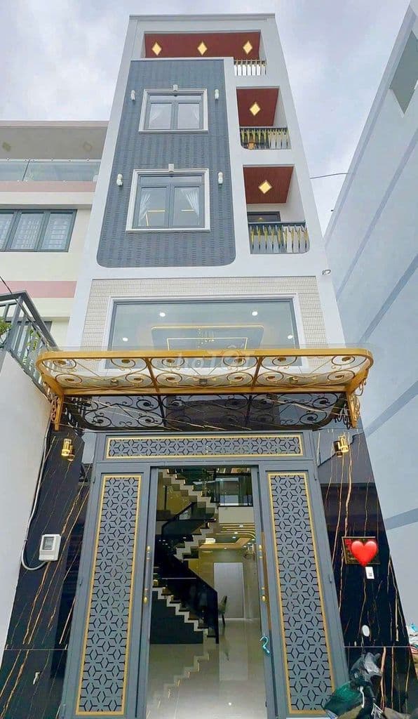 Bán nhà Đường Nguyễn Sơn nối dài: 4.4mx16m đúc 1 lửng 3 lầu