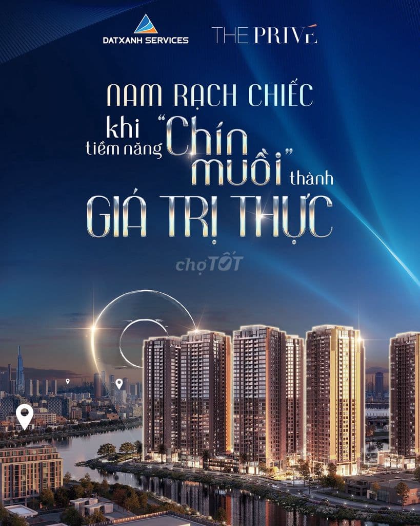 Quận 2: Căn hộ 3 mặt sông, chỉ từ 810 TRIỆU đặc quyền sống chất lượng