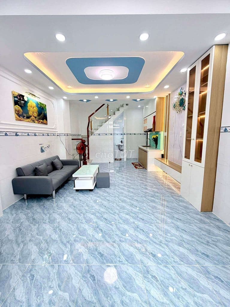 Nhà đẹp Ba Đình, P.10, Q.8, dt: 4,2 X 8m(nở 6,5m), 2 tầng, giá 4 tỷ 95