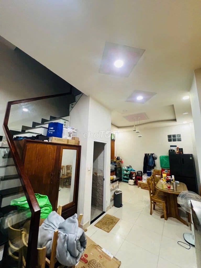 NHÀ 3 TẦNG_4.4 x 14m_BỜ BAO TÂN THẮNG_TÂN PHÚ_HẺM Ô TÔ_NHỈNH 5 TỶ - Ảnh 3