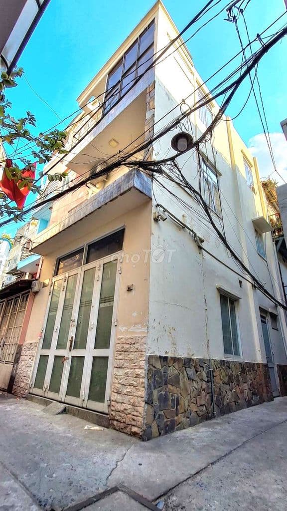 GÓC 2 MẶT TIỀN, 3,5x8m Vuông A4 26m2 3 Tầng 3 P.Ngủ NGAY NG VĂN TRỖI - Ảnh 2