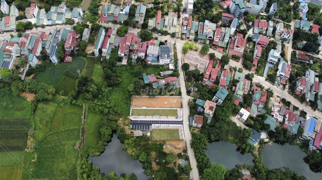 Bán lô đất 100m2 ngay sau chợ Hoà Lạc - đất kinh doanh - Ảnh 2