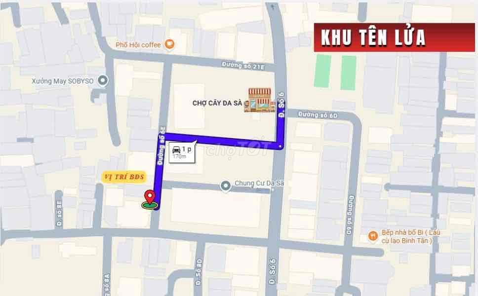 Bán nhà mặt tiền KDC Tên Lửa Đường 6E, 4x18m, 1T1L, 8.4 tỷ sổ hồng - Ảnh 3