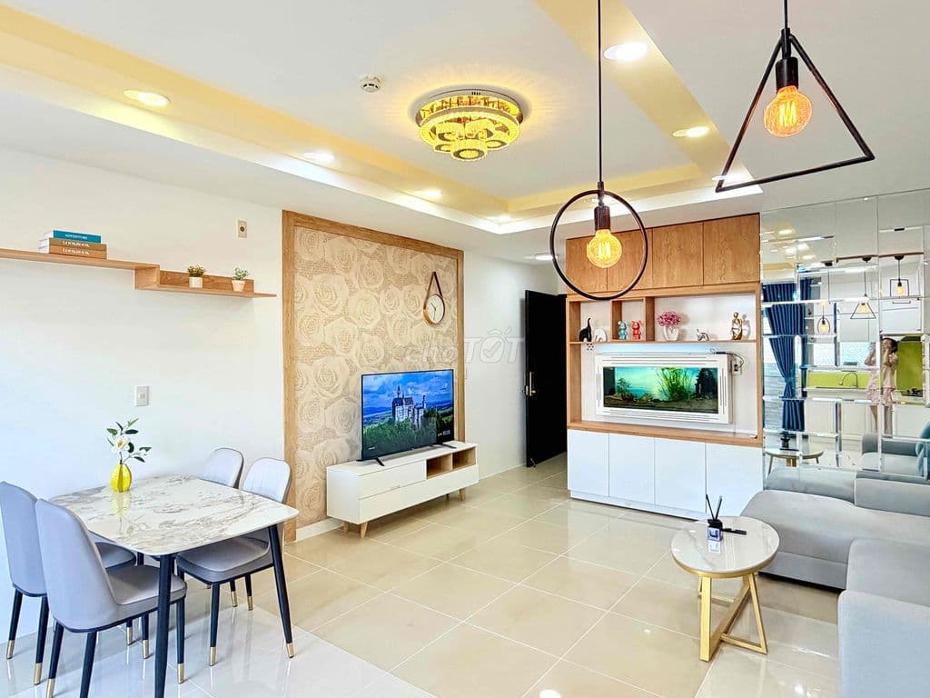 Chính chủ căn góc 83m2 Hoàng Kim Thế Gia, sổ hồng, nhà mới, nội thất - Ảnh 3