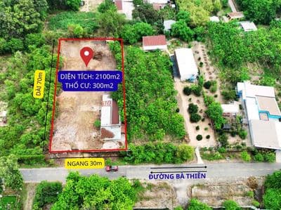 CHỦ CẦN BÁN GẤP LÔ ĐẤT LỚN 2100m2 TẠI XÃ NHUẬN ĐỨC , CỦ CHI. SHR - Ảnh 2