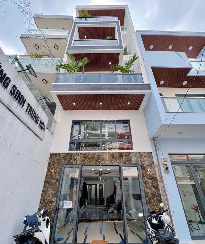 🏡 Nhà Đẹp Bình Tân (4,5M x 15M) Giáp Tân Phú. Ngay Kênh Nước Đen - Bìn
