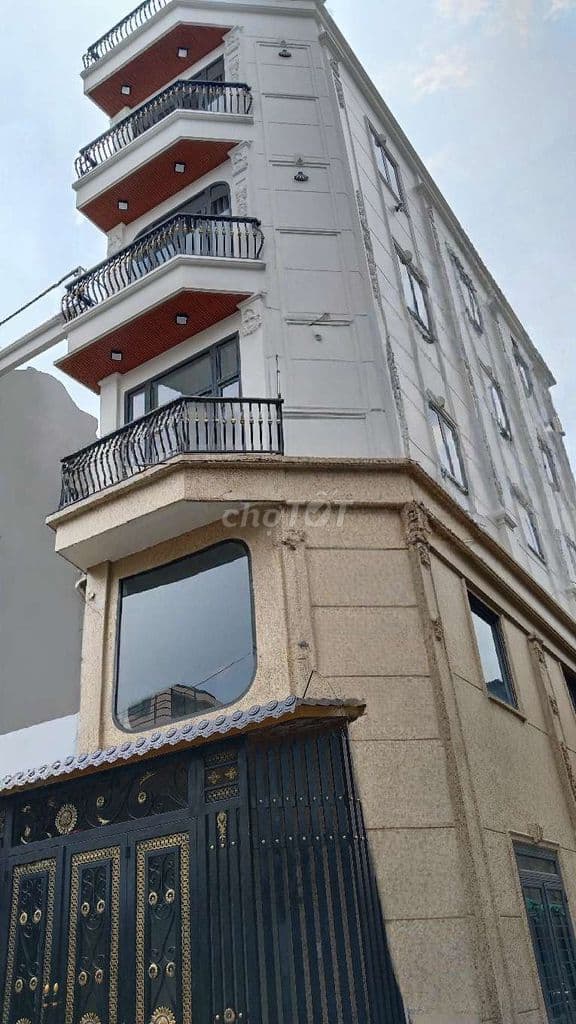 SIÊU PHẨM NGAY CHỢ GÒ XOÀI - GÓC 2 MẶT TIỀN – 5 TẦNG THOÁNG MÁT