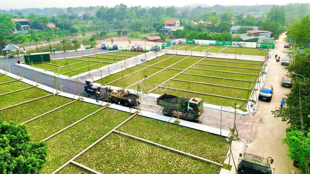 Đất Lô Góc Hoà Lạc 100m² Full Thổ Cư - MT 8m Đường 20m - Giá 4 Tỷ - Ảnh 2