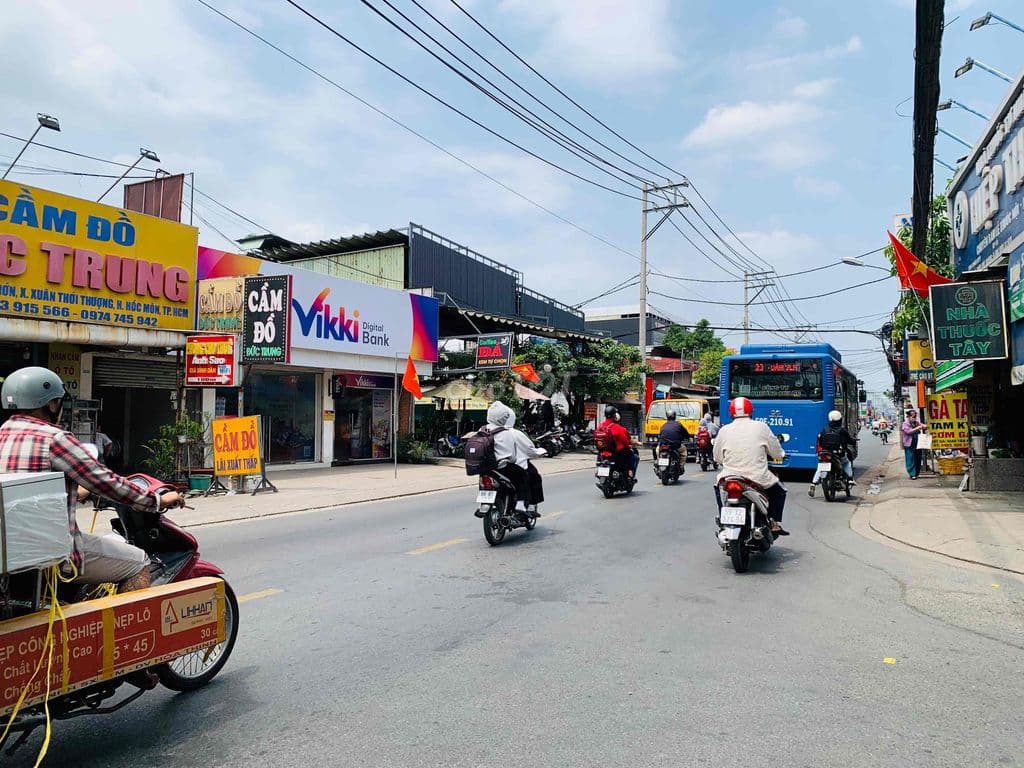 ‼️Giảm 200tr Lô Đất Gần Chợ Bà Điểm 107m2 Đường Nhựa 9m Thông