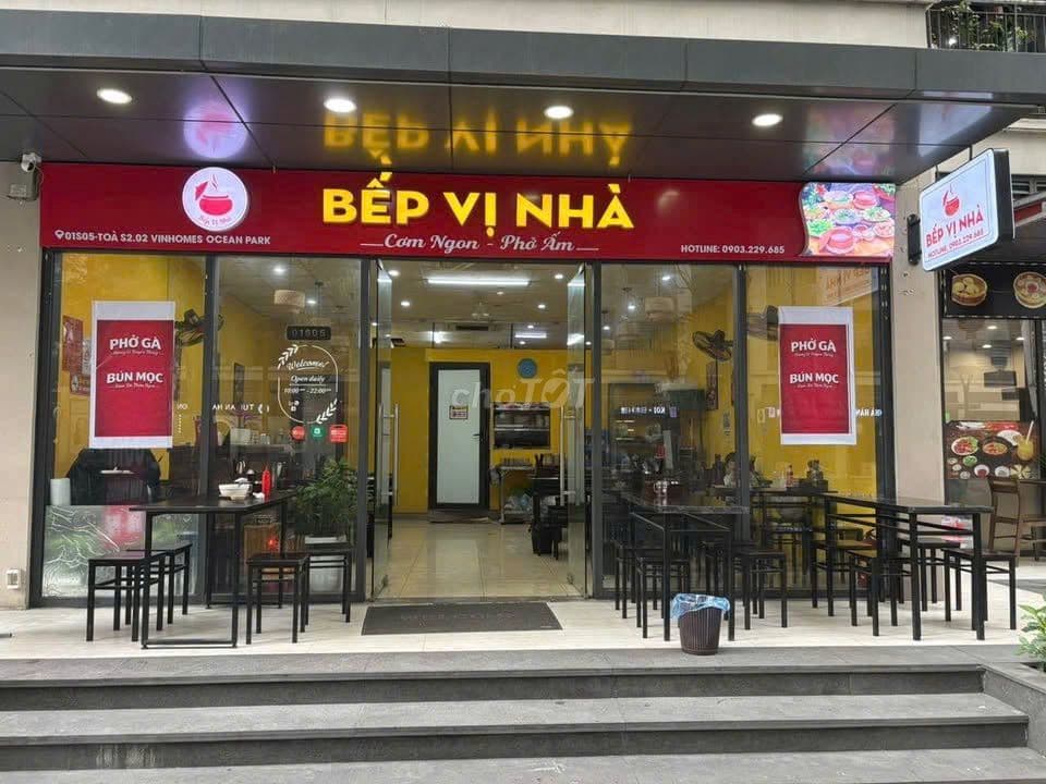 Chuyến nhượng Quán ăn vị trí đắc địa tại S2.02 Vinhomes Ocean Park