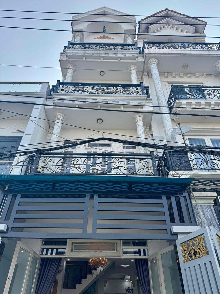 ✈️60m2, BÁN NHÀ 4 TẦNG, GARA XE, 🚘ĐƯỜNG 8M👉LÊ ĐỨC THỌ, GÒ VẤP, 5 TỶ 8 - Ảnh 2