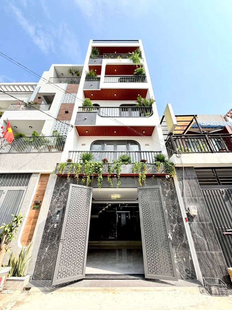 Ngộp, Giảm 500tr, Nhà 5x17m Thang máy 450kg, đường 10m Thạnh xuân 25