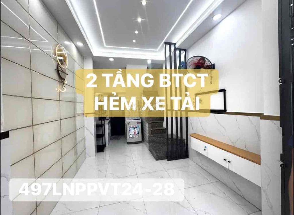 Nhà Gò Vấp - 18m2 - Đối diện Cityland, gần Emart - Khu dân trí