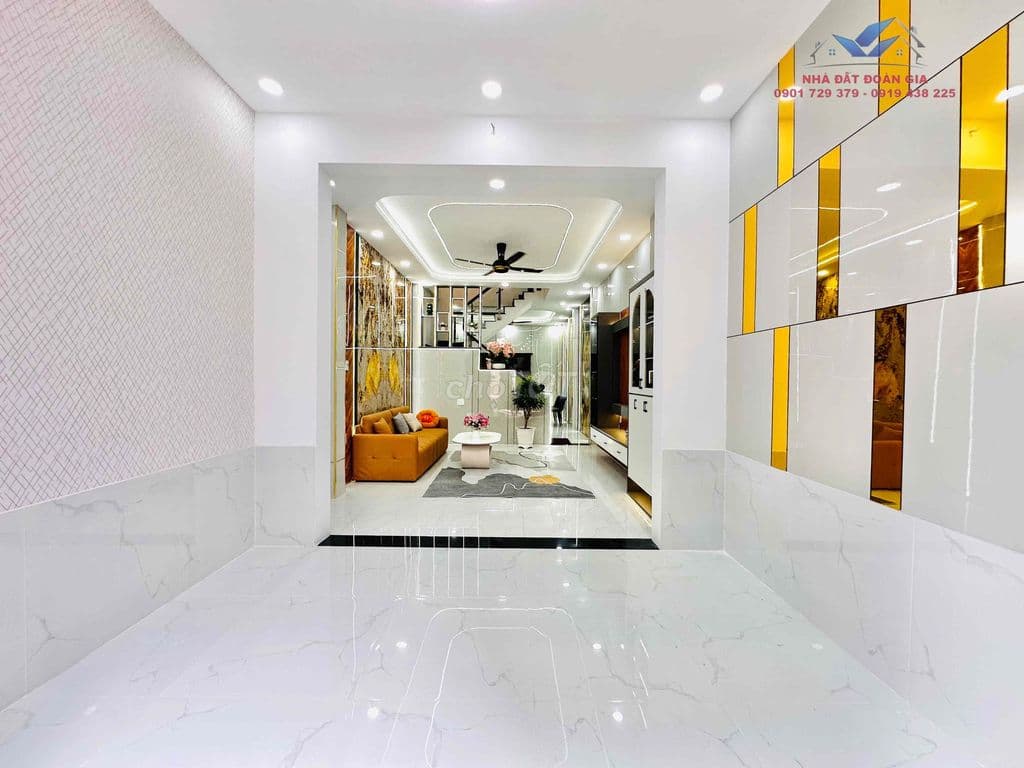 Nhà phố 4m x 15m 3 tầng full nội thất 50m ra đường Tân Chánh Hiệp 08 - Ảnh 3