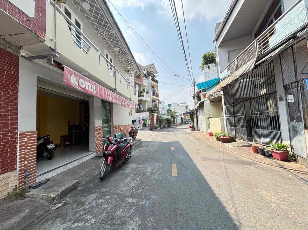 BÁN NHÀ 2 TẦNG MẶT TIỀN ĐƯỜNG 2 LÀN XE HƠI TRÁNH - THÔNG MAN THIỆN - Ảnh 2