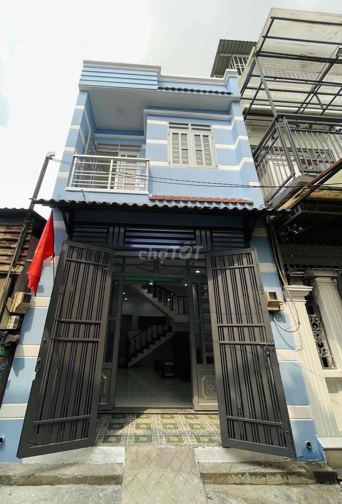 Nhà đẹp 4*12m 3PN Hẻm 4m 2/ ngắn HƯƠNG LỘ 80 ngay NGÃ 5 VĨNH LỘC