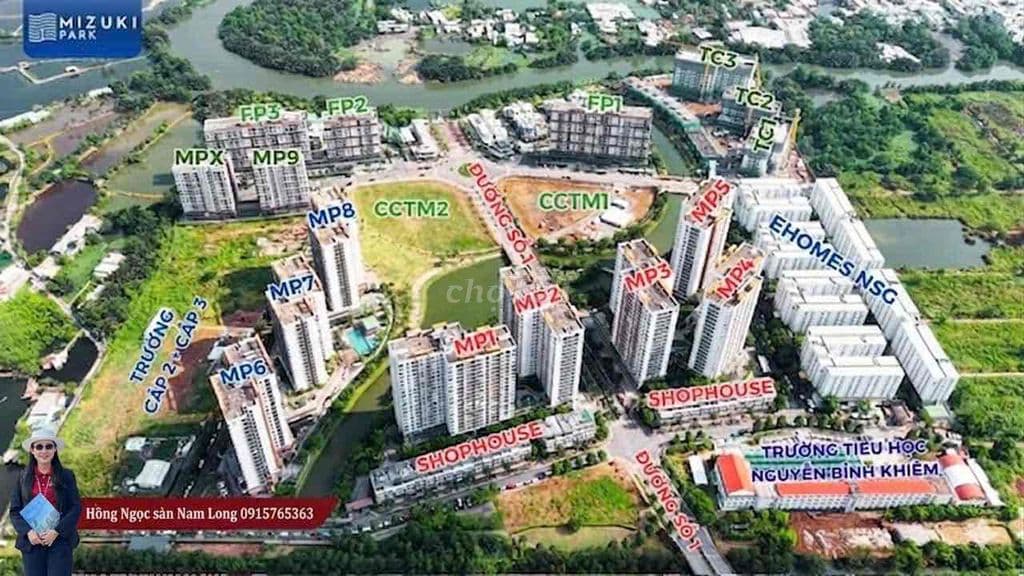 Cần bán căn 80m2 Mizuki Park 2pn giá *** 4550 tỷ