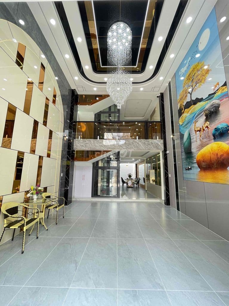 Lên sóng nhà phố 5mx20m. Có thang máy. Full nội thất - Ảnh 2