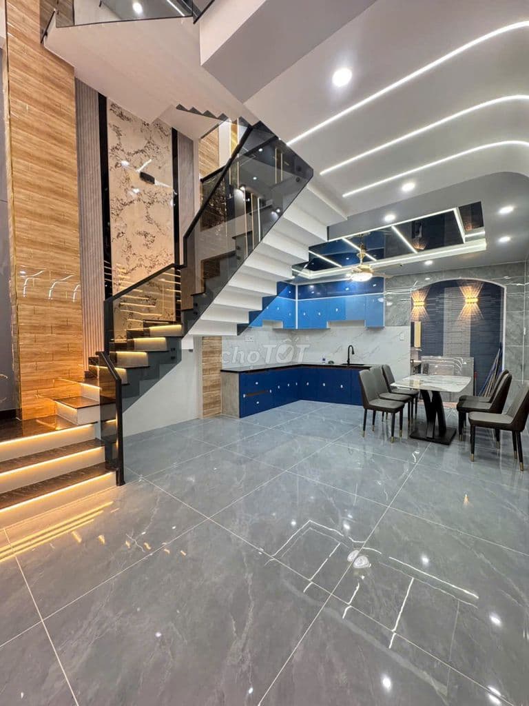 Nhà Mới Đường Nguyễn Thị tú 3 lầu 4.7x12m Giá chỉ 5.9 tỷ - Ảnh 2