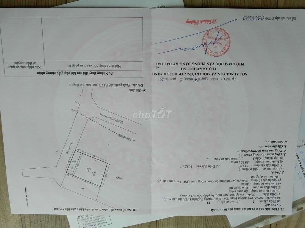 cần bán căn nhà 2889a/49/1 phạm thế hiển phường 7 quận 8 - Ảnh 3