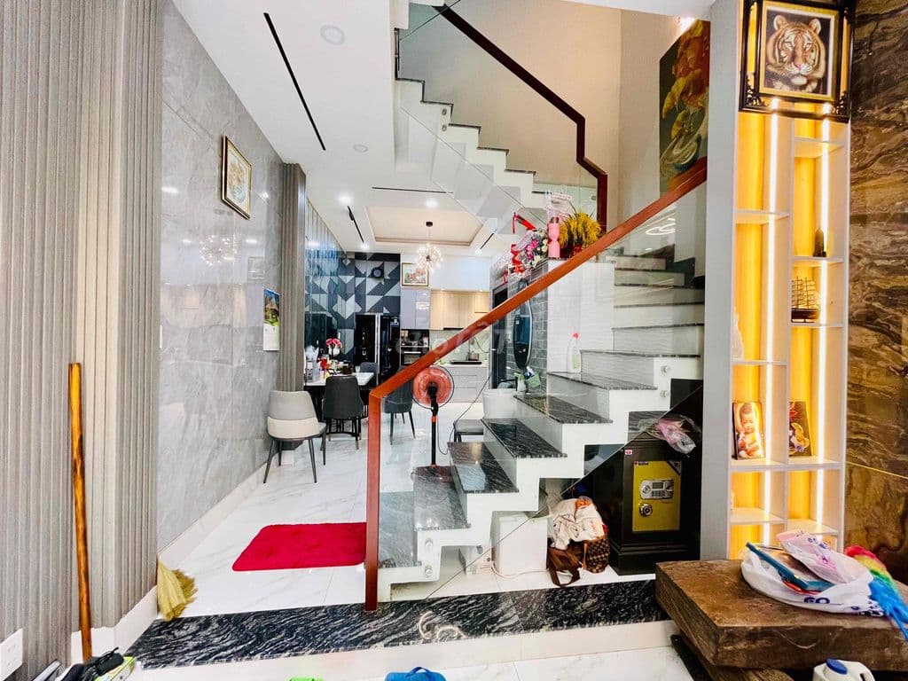 7,x Tỷ 60m2 4 Tầng HXH 6m K.Phân Lô gần chợ Thạch Đà - Ảnh 2