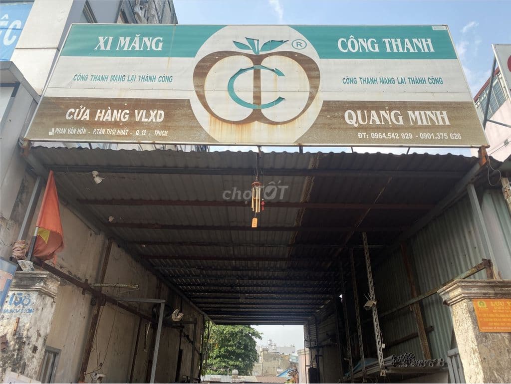 BÁN ĐẤT MẶT TIỀN PHAN VĂN HỚN (GẦN TRƯỜNG CHINH) - DIỆN TÍCH LỚN