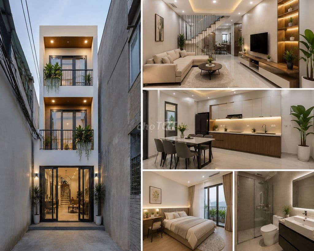 🏡 BÁN NHÀ MỚI ĐẸP – THIẾT KẾ HIỆN ĐẠI – NGÕ THÔNG THOÁNG