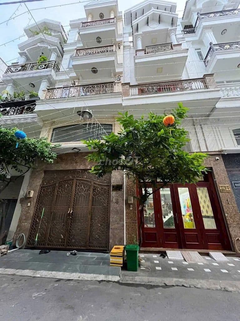 Bán nhà 4x15m, gần chợ Bình Thành, SHR, giá 6,1 tỷ, Quận BT