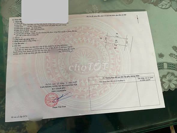 bán đất Vân Nội giá hơn 3 tỷ - Ảnh 2