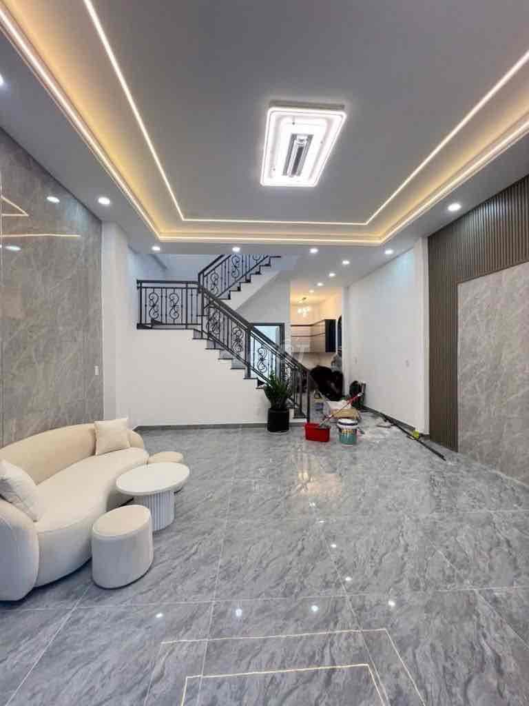 BÁN NHÀ 2 TẦNG, 4x16m², 5M THÔNG, LÊ VĂN QUỚI, HL2, BÌNH LONG, GIÁ 4T6