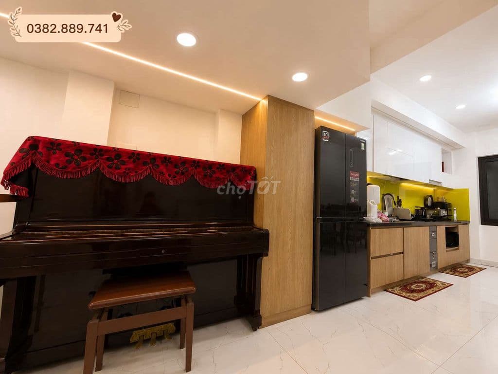 🏡 NHÀ MỚI 4 TẦNG CẠNH GALAXY NGUYỄN HỒNG ĐÀO - 42M2 - FULL NT - 6X TỶ