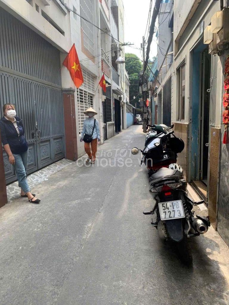 Hẻm 45 đường 3/2 quân 10 thông qua bên Quận 3_50m khu sạch sẽ an ninh - Ảnh 2