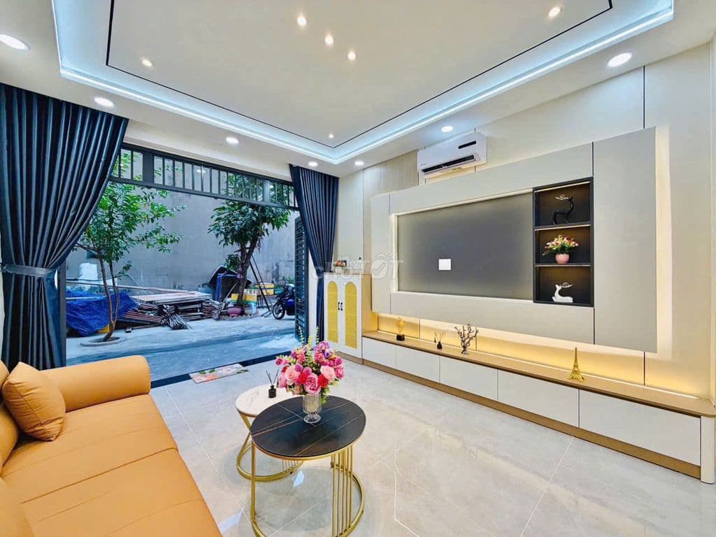 Hiếm Gò Vấp, Hxh 8m, 38m2, 1 Trệt 1 lầu xây kiên cố, Đầy đủ nội thất - Ảnh 2